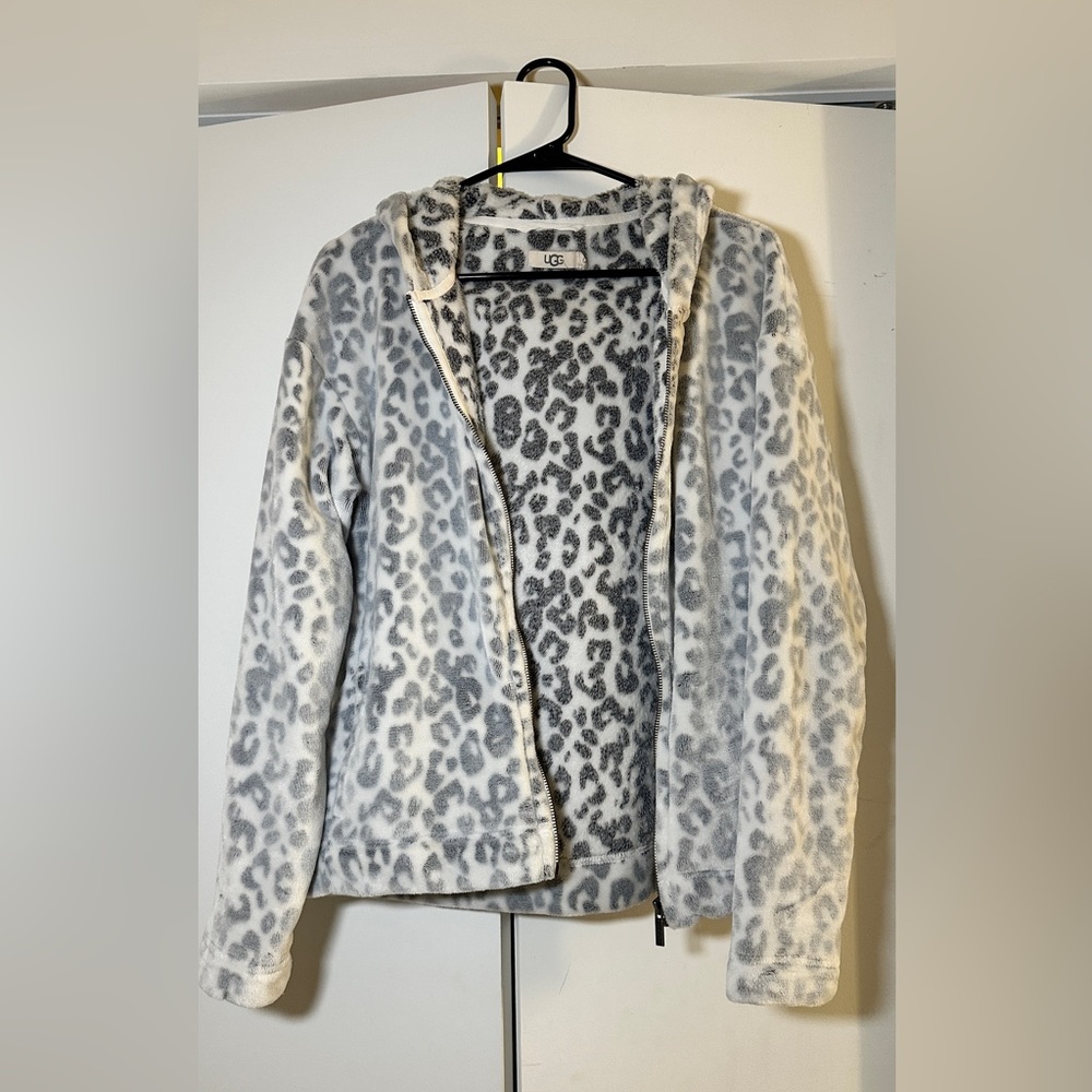 ugg fleece cheetah set (2 pieces)